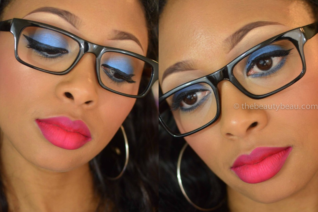 how to wear makeup with glasses