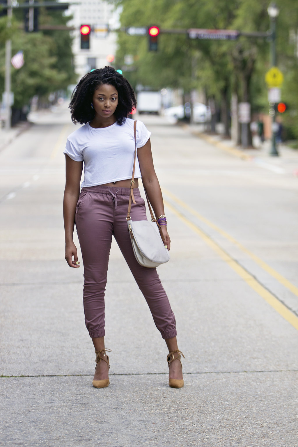 women dress joggers