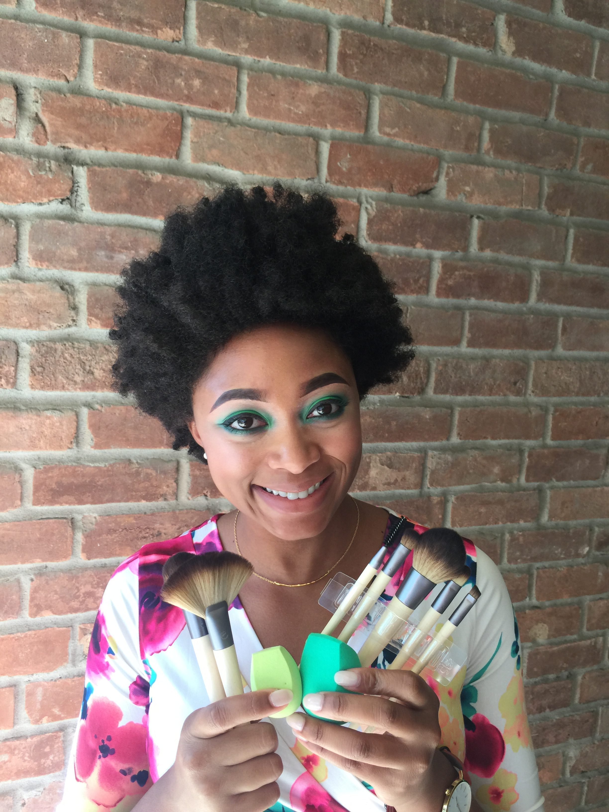 ecotools brushes makeup tutorial