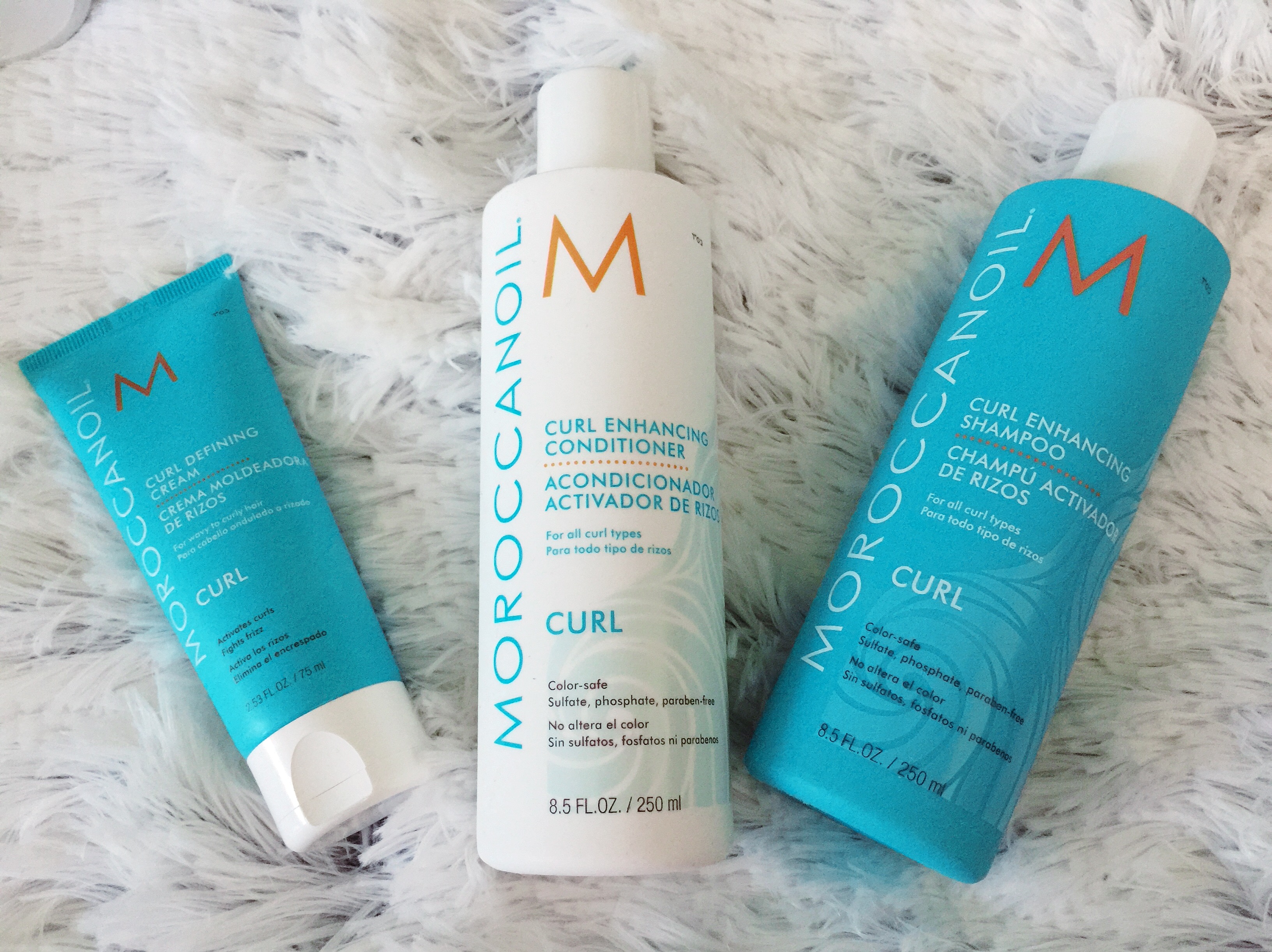 My Coils Hydrated with MOROCCANOIL®