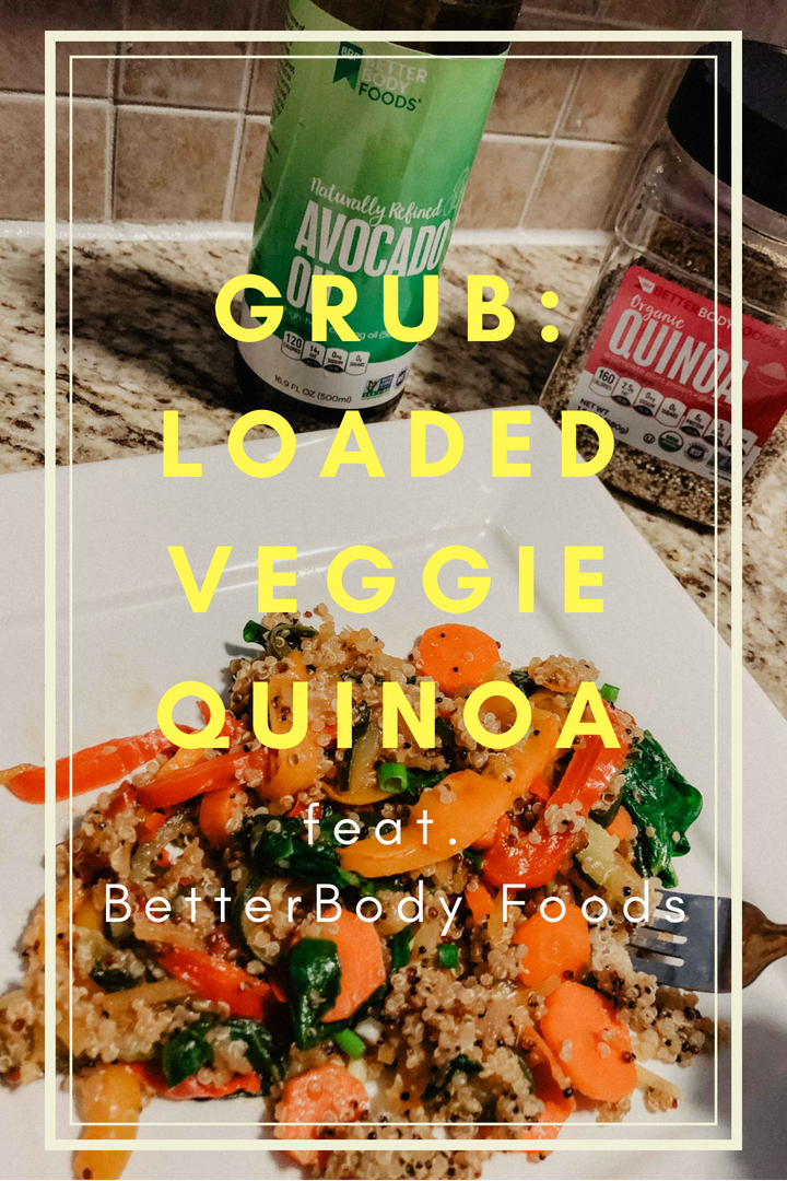 loaded veggie quinoa